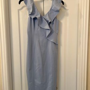 Light blue Gianni Bini ruffle dress